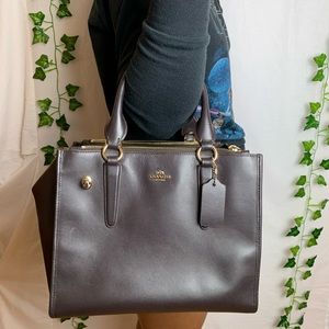 COACH Smith Crosby Carryall Genuine Leather Bag